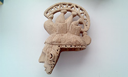 イボ族マスク13 – 彫り完成